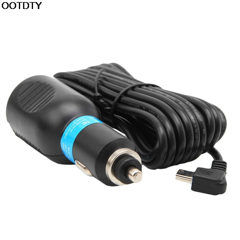  35 m DC 5V 2.1A Mini USB Auto Power Ladegerät Adapter Kabel Für GPS Auto Kamera # L060 # neue heiße