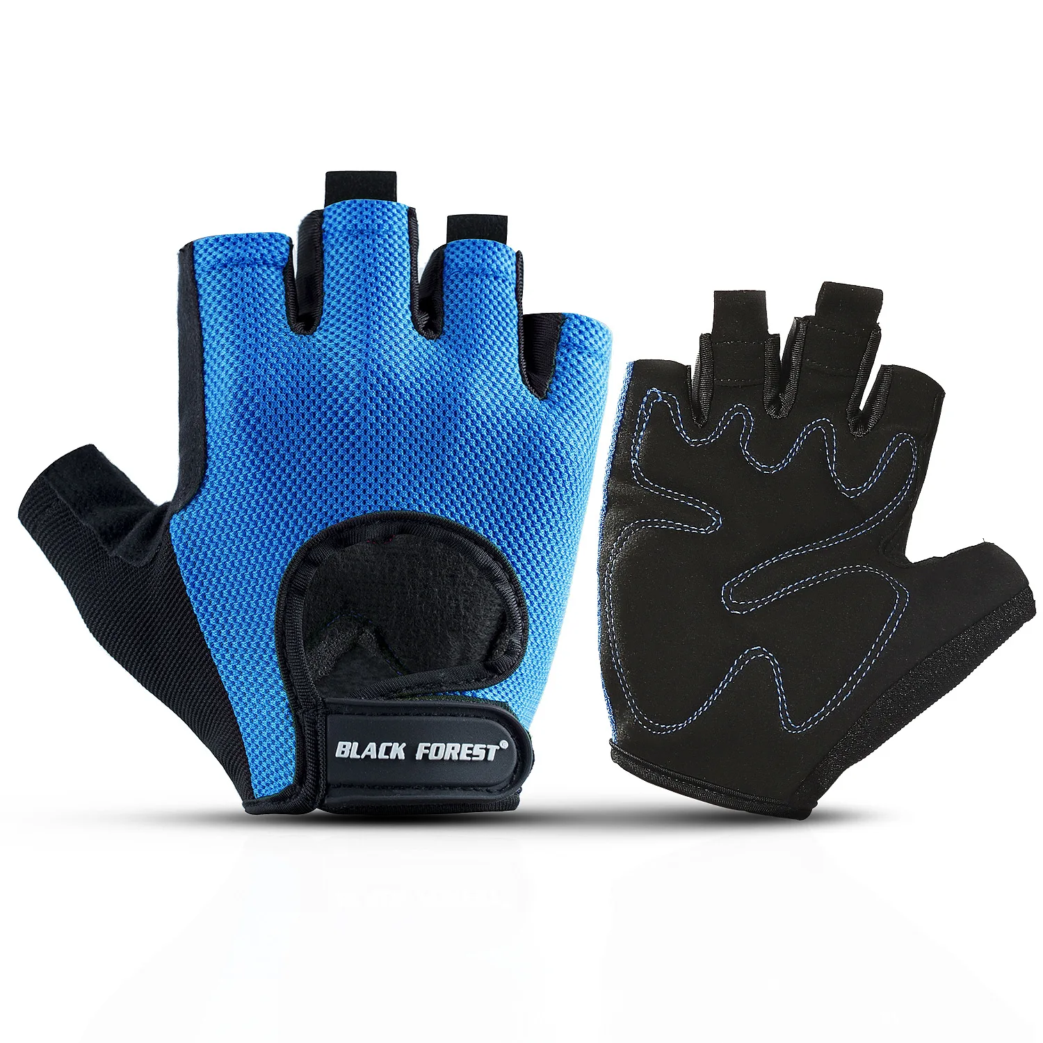 

Spring Summer Thin Breathable Cycling Gloves Short Finger Gloves Non-Slip Mesh Riding Exercise Climbing Outdoor Training Movemen