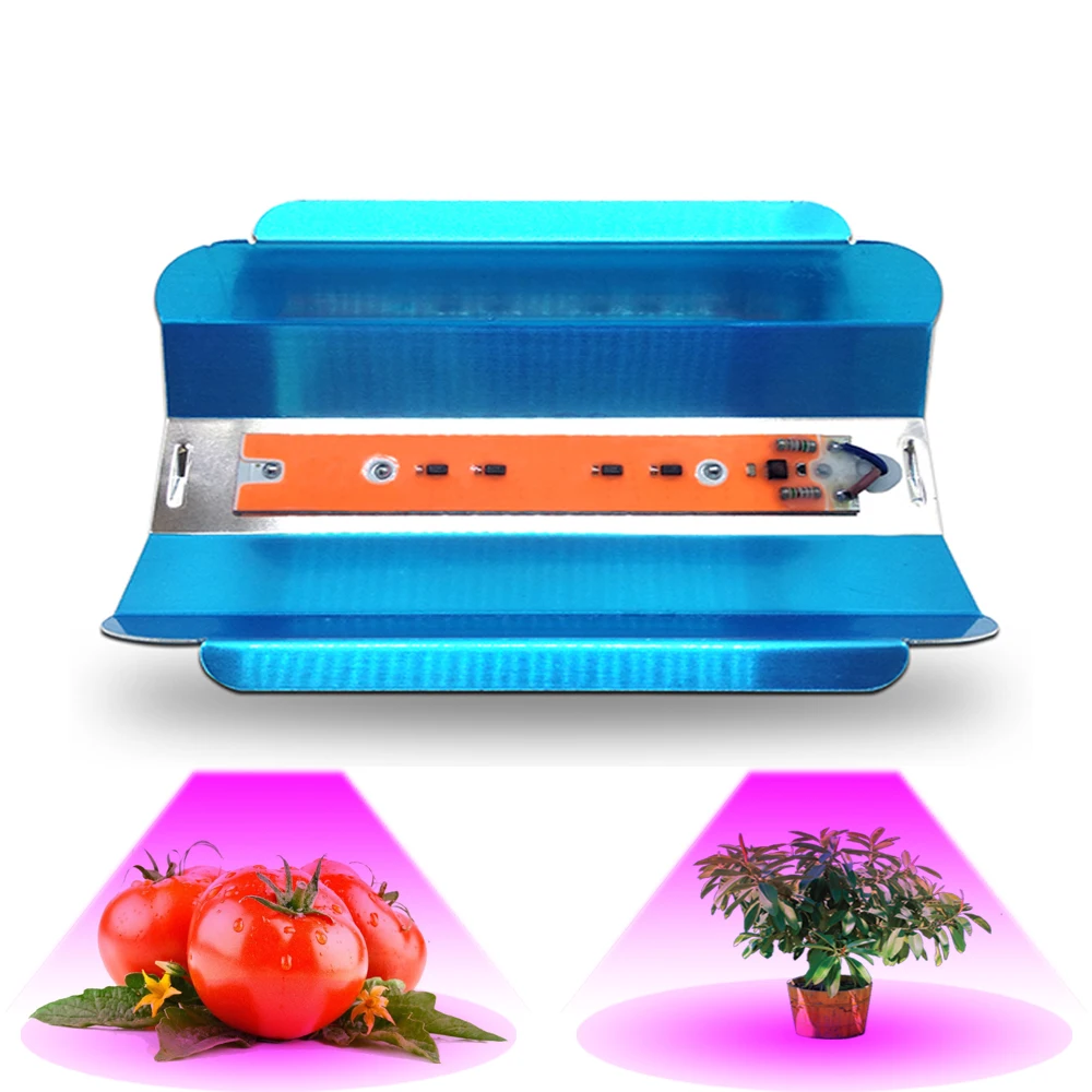 

3PCS/LOT Full spectrum LED COB 30W 45W 75W AC220V/110V Smart IC driver Grow Light Plant Growth Lamp Planting Flowers Vegetables