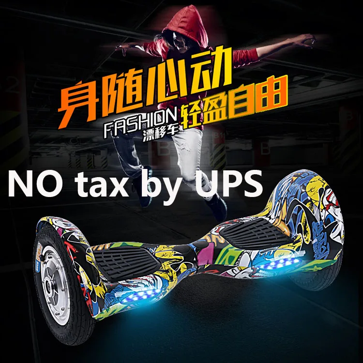 

Music Self balancing scooter 10 inch hoverboard 700W battery+Bluetooth+Bag+Remote Skateboard Smart Balance UL2272