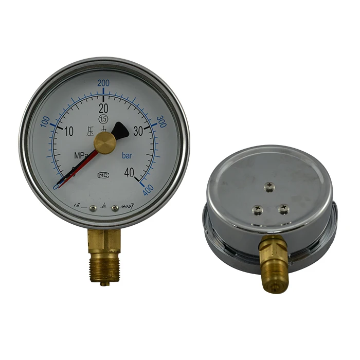 Stainless steel pressure gauge (1)-M