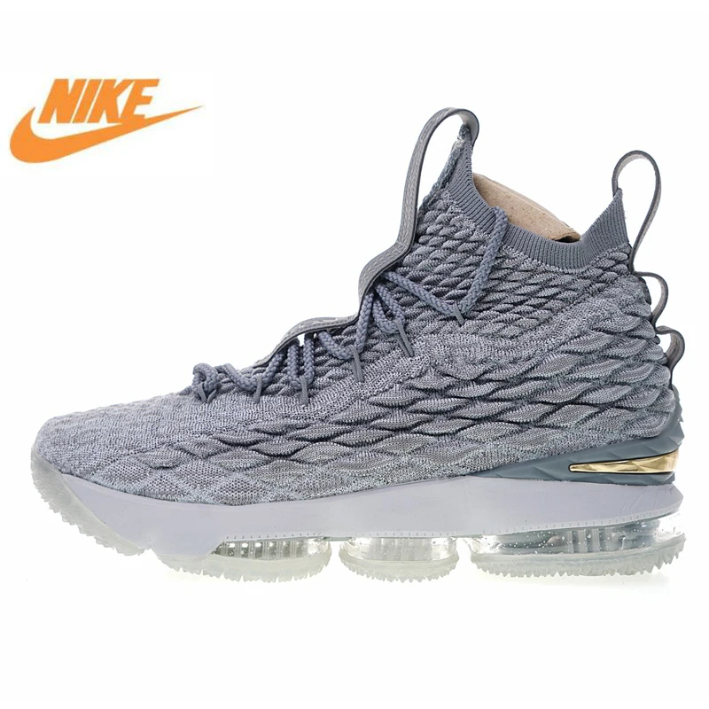 

Nike LeBron 15 Men's Running Shoes, New High Quality Outdoor Sports Shoes Shock Absorption Breathable Non-slip 897649 005