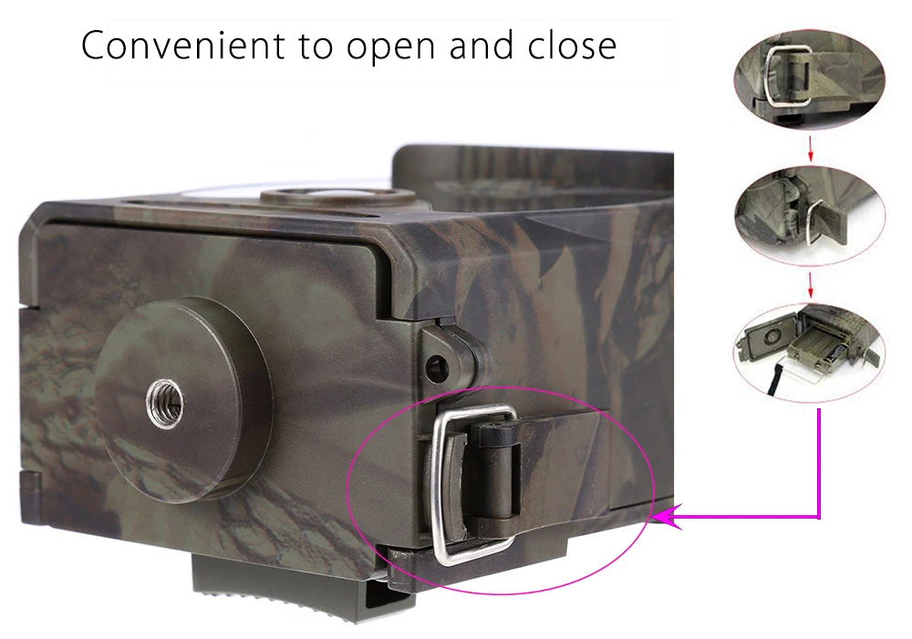 Goujxcy HC300A охотничья камера 1080 p 36 шт. 940nm Инфракрасные светодиоды trail camera chasse Scout ночного видения дикие ловушки для фотоаппаратов