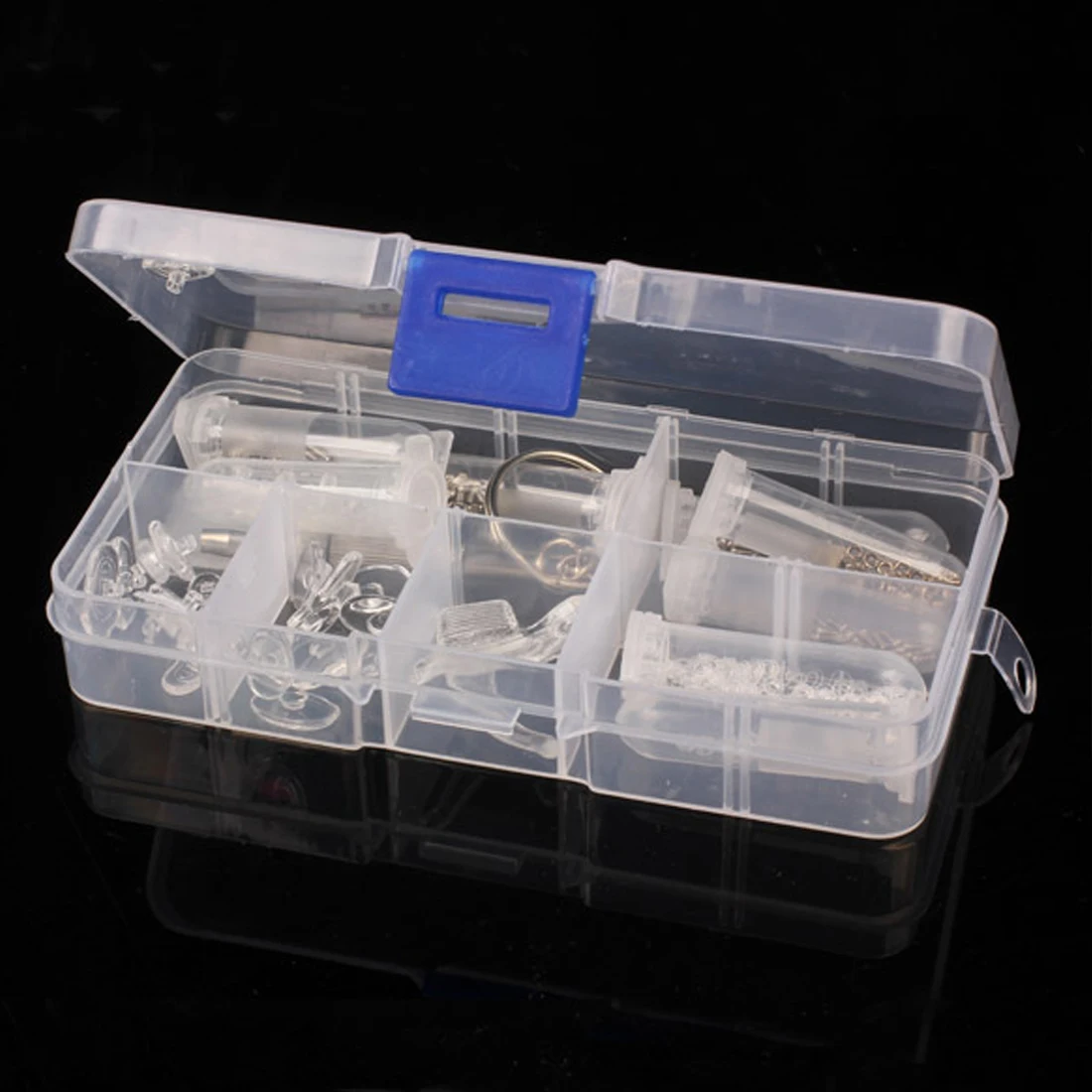 

Popular Eyeglass Sun Glasses Nose Pad Optical Watch Screwdriver Repair Screws Nut Tool Assorted Kit with Box