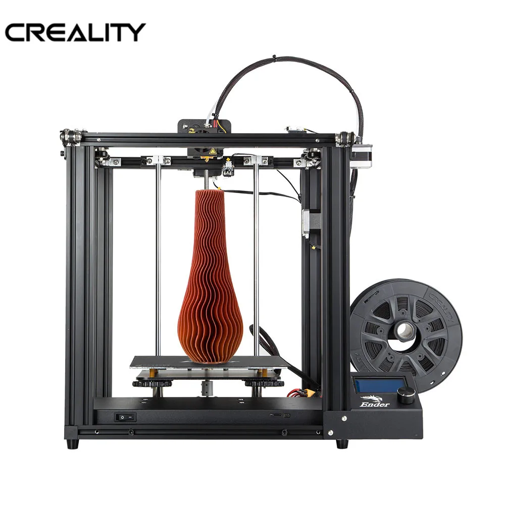 Цена CREALITY 3D Core XY Ender 5 принтер двойная ось Y закрытая структура со стабильным питанием и отключением питания печать