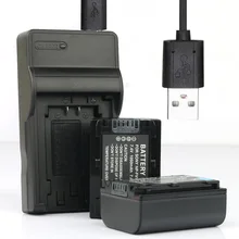 Lanfulang NP-FV50 NP FV50 NPFV50 Батарея 2 шт+ Зарядное устройство для sony FDR-AX30 FDR-AX33 FDR-AX100 FDR-AXP33 FDR-AXP35 FDR-AXP55