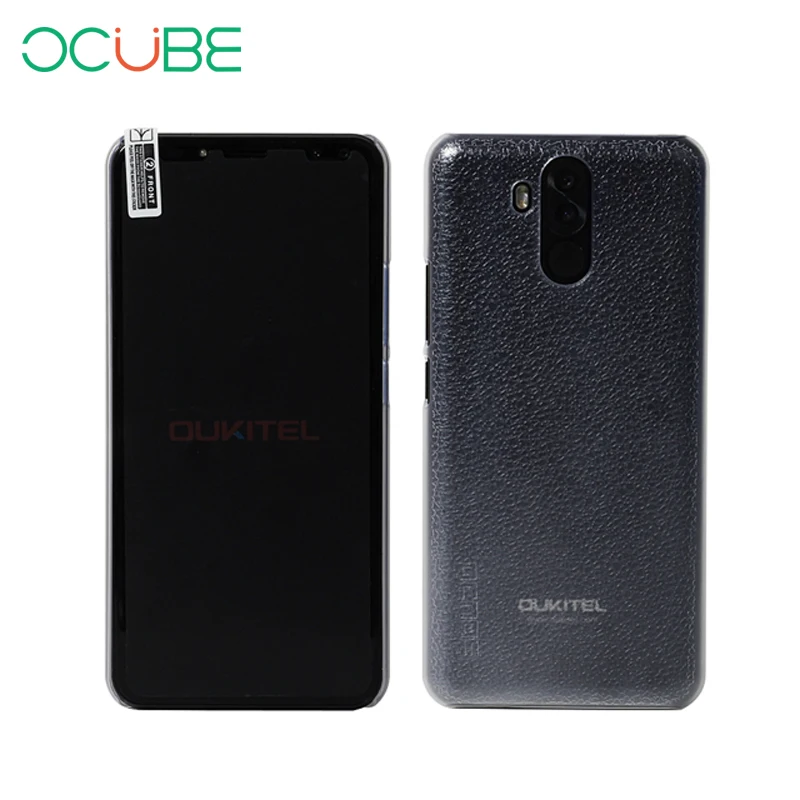 

ocube Oukitel K6 Back Cover Case Transparent Protective Hard Cover Case For 6.0inch Oukitel K6 smart mobile phone