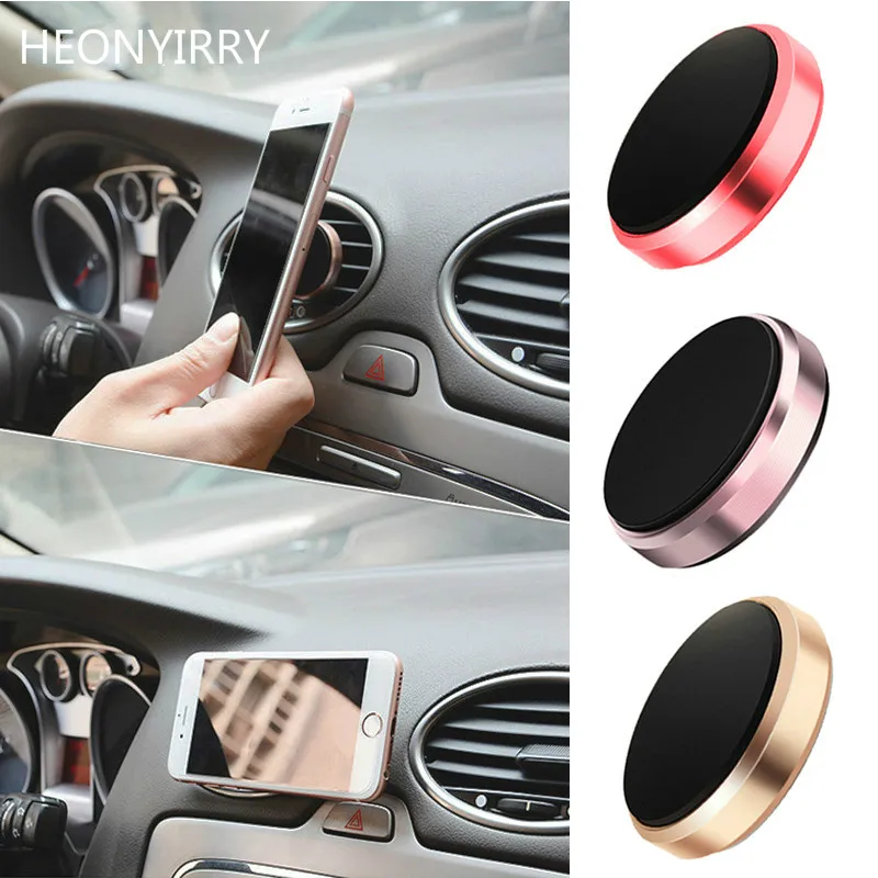 

1PC Universal Smartphone Car GPS Bracket Magnetic Stand Dashboard Mount Metal Phone Holder Car Styling Tools car magnetic holder