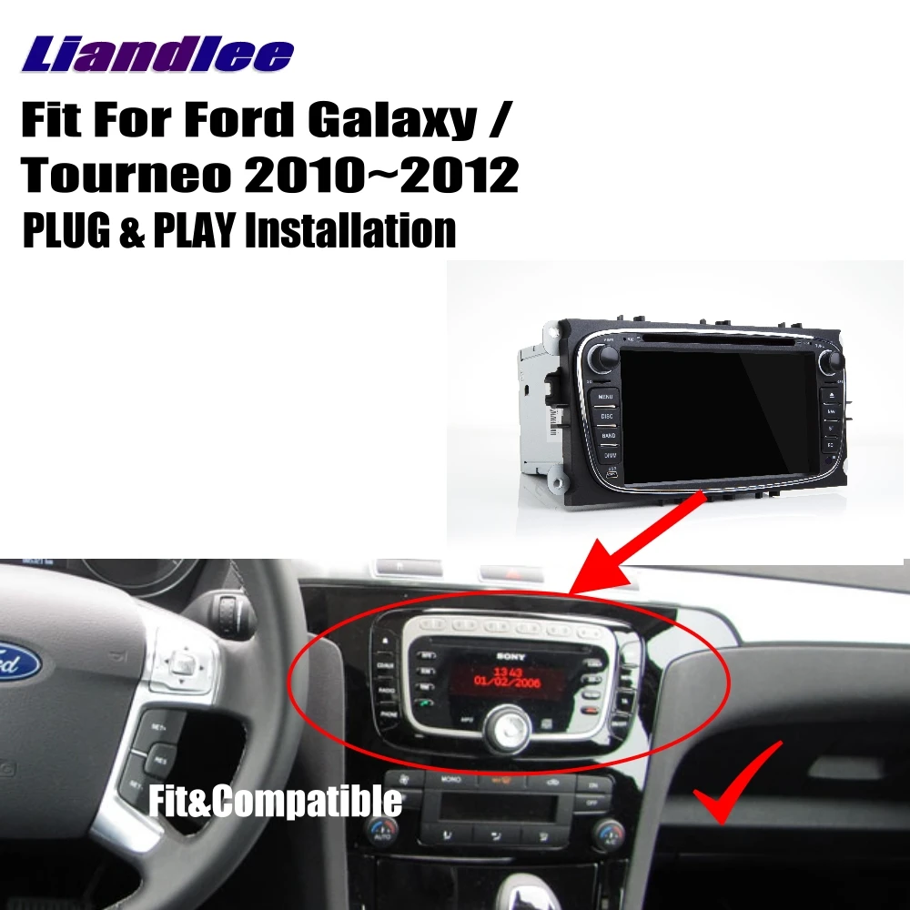 Sale Liandlee For Ford Galaxy / Tourneo 2010~2012 Android Car Radio CD DVD Player GPS Navi Navigation Maps Camera OBD TV Screen 3