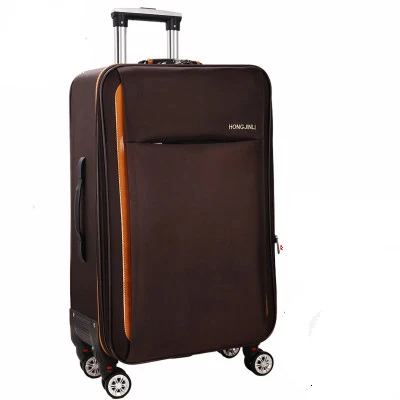 Letrend Оксфорд чемодан на колёсиках Spinner Для мужчин пароль Дорожная сумка женщин чемоданы колеса тележки бизнес Carry On Trunk - Цвет: 20 inch
