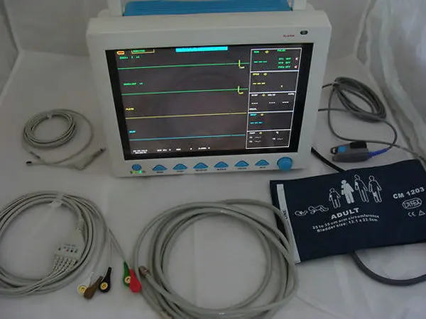 Портативный ветеринарный ICU жизненный знак монитор пациента, 6 параметров, CMS8000VET+ ETCO2 CONTEC NIBP