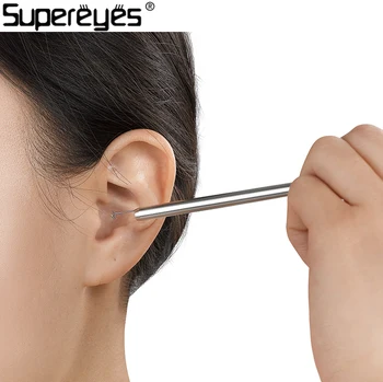 

Supereyes Y004 Digital Video Ear Pick Lighted Ear Curette Earwax Removal Otoscope Endoscope Camera Earpick Ear Cleaning Tool