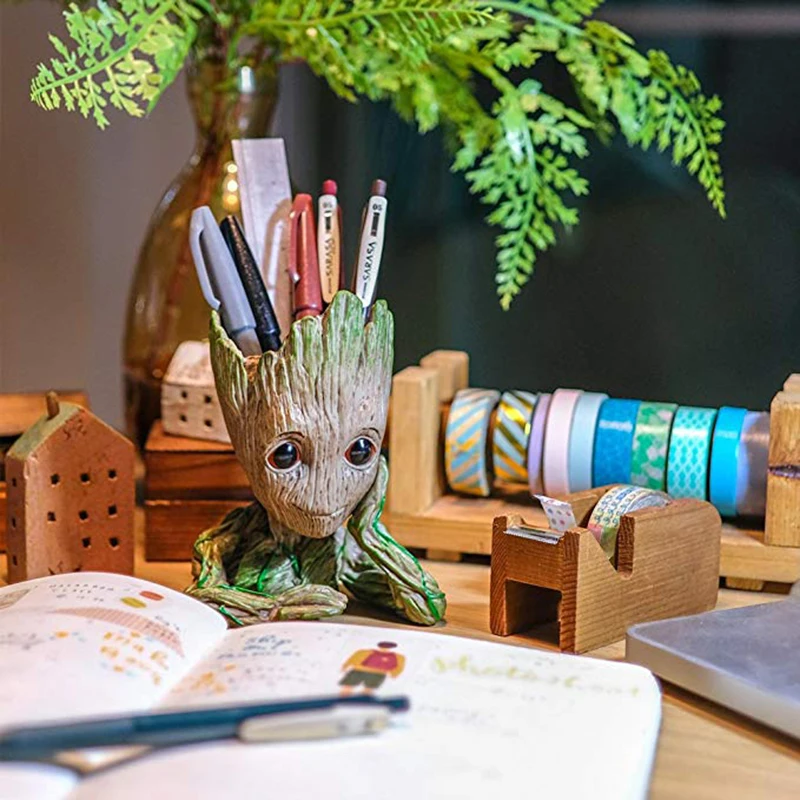 MICCK Baby Groot Цветочный Горшок детский цветочный горшок фигурки героев Милая модель