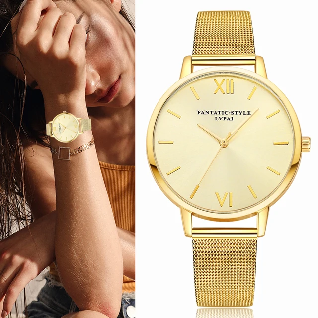 2017 New Lvpai Women Watch Luxury Gold Bracelet Watch Sport Dress Quartz Watch L 2017 New Lvpai Women Watch Luxury Gold Bracelet Watch Sport Dress Quartz Watch L
