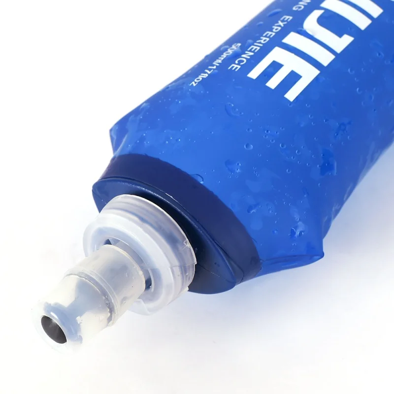

Hot 250/500ML Outdoor Foldabl eWater Bottle Bags Camping Hiking Nice Soft Flask Sports Cycling Running Water Hydration Bottle