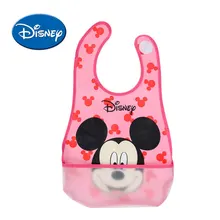 Дисней, водонепроницаемые детские нагрудники Микки, Слюнявчики, Слюнявчики, полотенце, детская одежда с рисунком Минни, хлопковый нагрудник для мальчиков и девочек, детские аксессуары