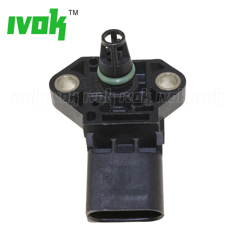 Replaceable 4 BAR Intake Manifold Boost Pressure MAP Sensor Drucksensor For VW Audi 03K906051 0281006059 0281006060