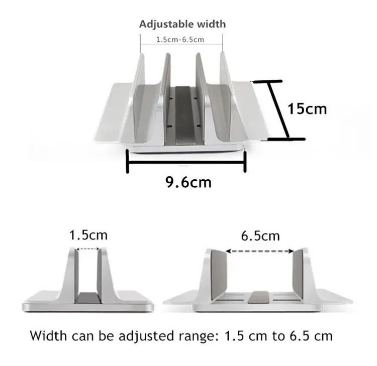 Алюминиевый сплав кронштейн книжная полка вертикальная подставка для хранения ноутбука держатель Поддержка