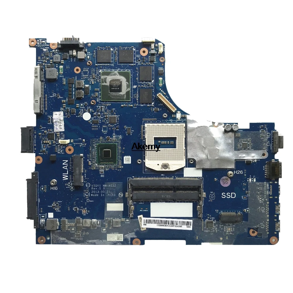Y510P VIQY1 NM-A032 REV: 1.0 Y510P اللوحة المحمول لينوفو Y510P NM-A032 GT750 اختبار اللوحة