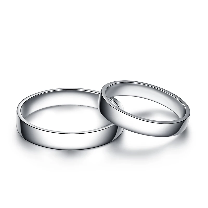 ZOCAI БРЕНД вечное обязательство Настоящее сертифицированное для мужчин и женщин обручальное кольцо платина PT950 Q00607B
