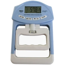 Health Tester 198lb/90kg Digital Dynamometer Electronic Hand Grip Power Meter Fitness Body Building Strength Measurement Meter