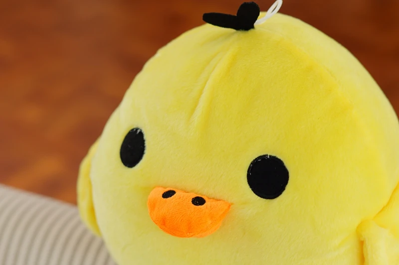 1 шт. Kawaii желтый цыпленок плюшевые игрушки Rilakuma расслабляющий цыпленок мягкие игрушки детские игрушки подарок на день рождения