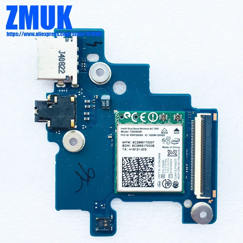 Audio_Wireless_USB Board For Samsung Chromebook 2 XE500C12 Laptop,P/N LUCAS2_11B_USB