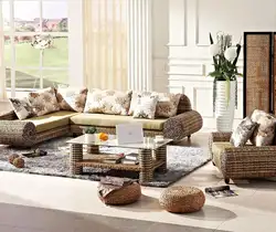 2018 новый дизайн ротанга диван мебель для гостиной HC-0041