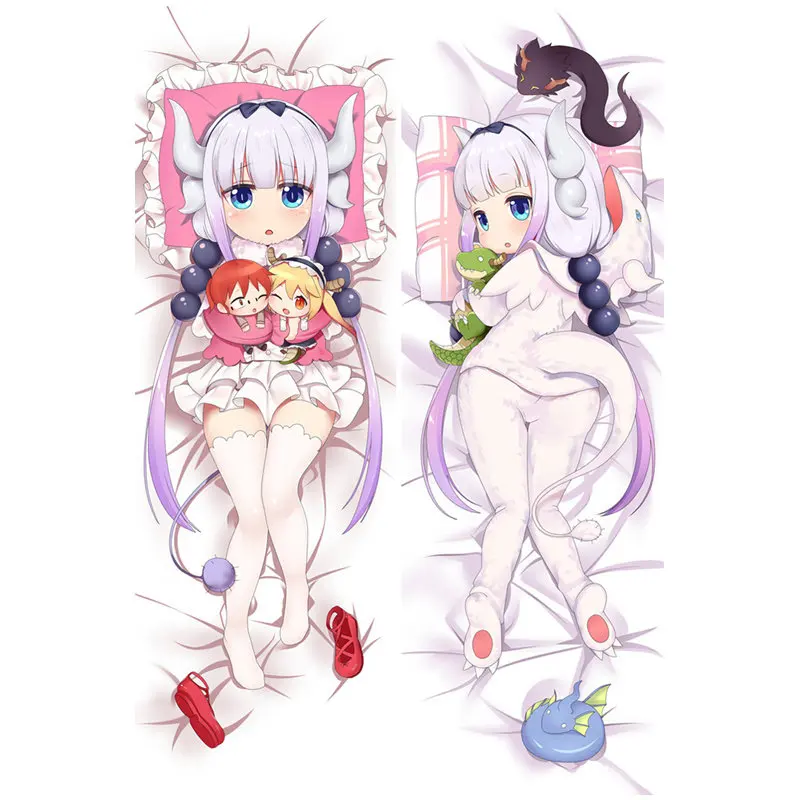 Amellor аниме Kobayashi-san Chi no Maid Dragon Dakimakura Чехол на подушку сексуальный в натуральную величину обнимающий Чехол на подушку gitfs