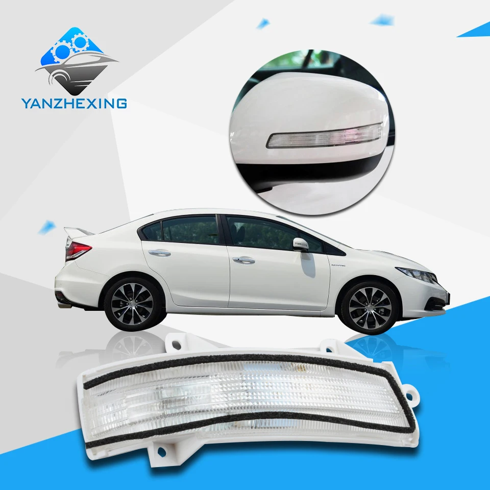

Rearview Side Mirror Turn Signal LED Lamp Repeater For Honda For Civic 2012 CITY 2009-2014 JADE 2014-2015 OEM:34300-TM0-H01