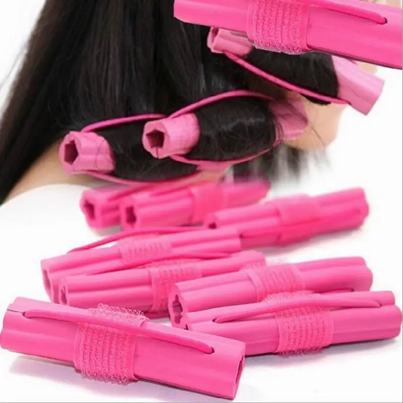 Fast Ship Way Diy Flexible Hair Curling Rods Bendy Hair Curler Curling Tools As Hair Molding