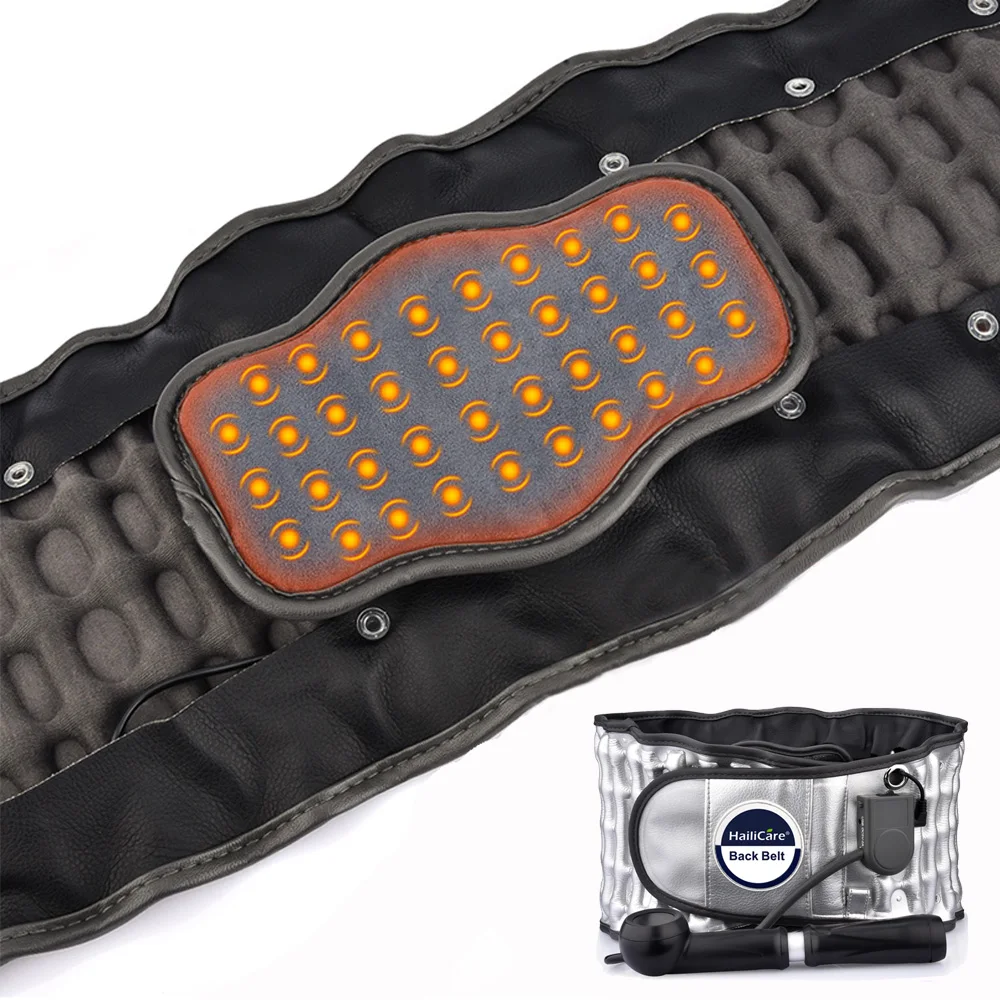 HailiCare Heat Therapy Lumbar Spinal Belt Back Brace Lower Back Pain Relief Waist