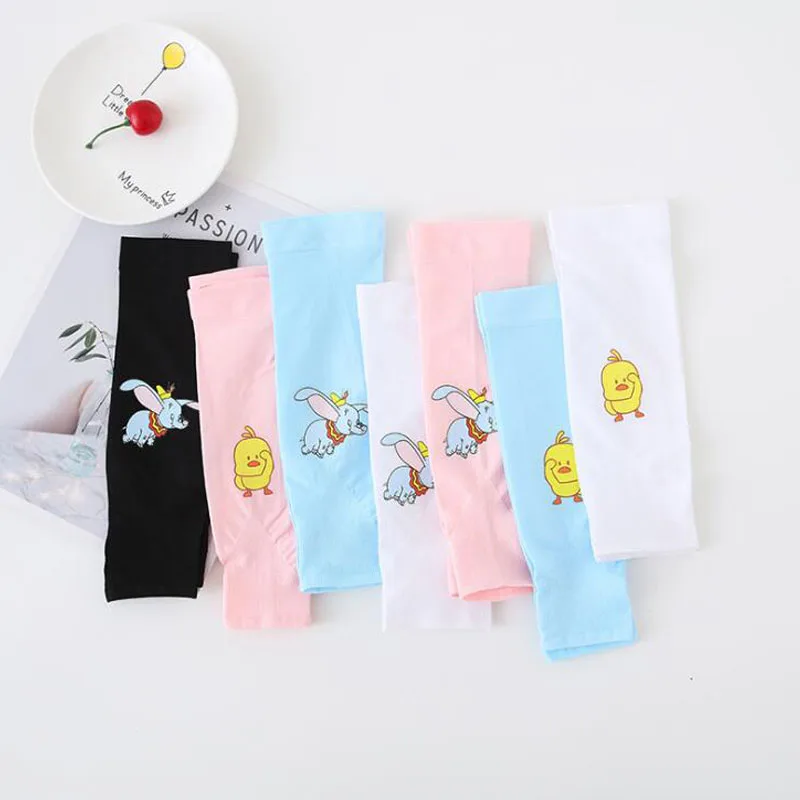 Child Sun Protection Arm Cooling Sleeve Cartoon Cuffs UV Protection Sleeves Breathable Running Arm Sleeves Kids