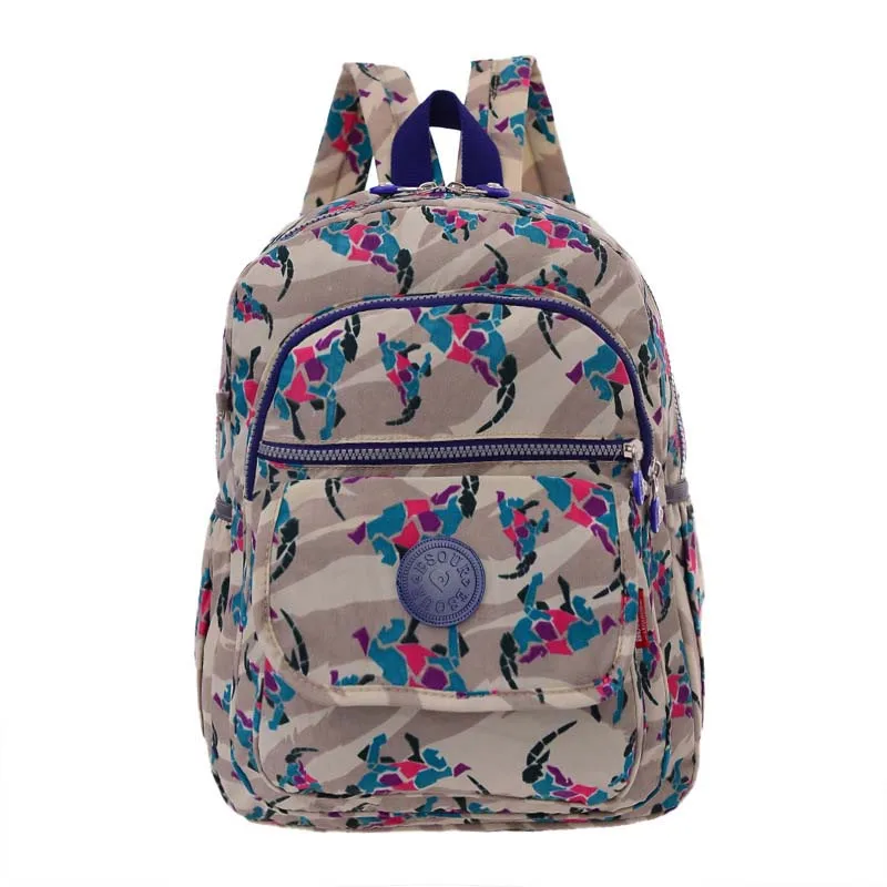 Модный рюкзак mochila feminina, высококачественный нейлоновый рюкзак с обезьянкой, школьные сумки для подростков, дорожная сумка для девочек, bolsas femininas
