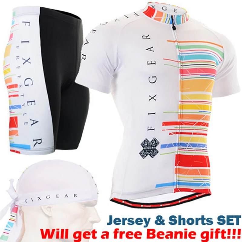 2017 Coolmax Jersey Set Short Sleeve Cycling Sets Pro Team Summer Bike Cycle Bicycle Colorful Sports Clothing For Men | Спорт и