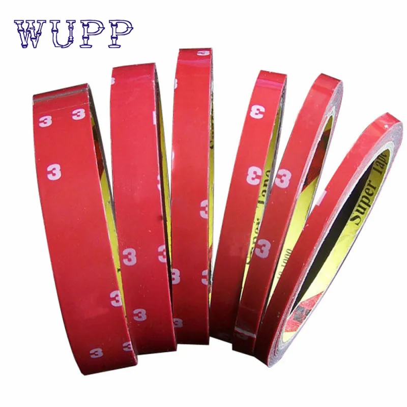 

300cm Strong Permanent Double Sided Super Sticky Tape Roll For Vehicle Adesivo pegatina styling hot fashion new 17july13