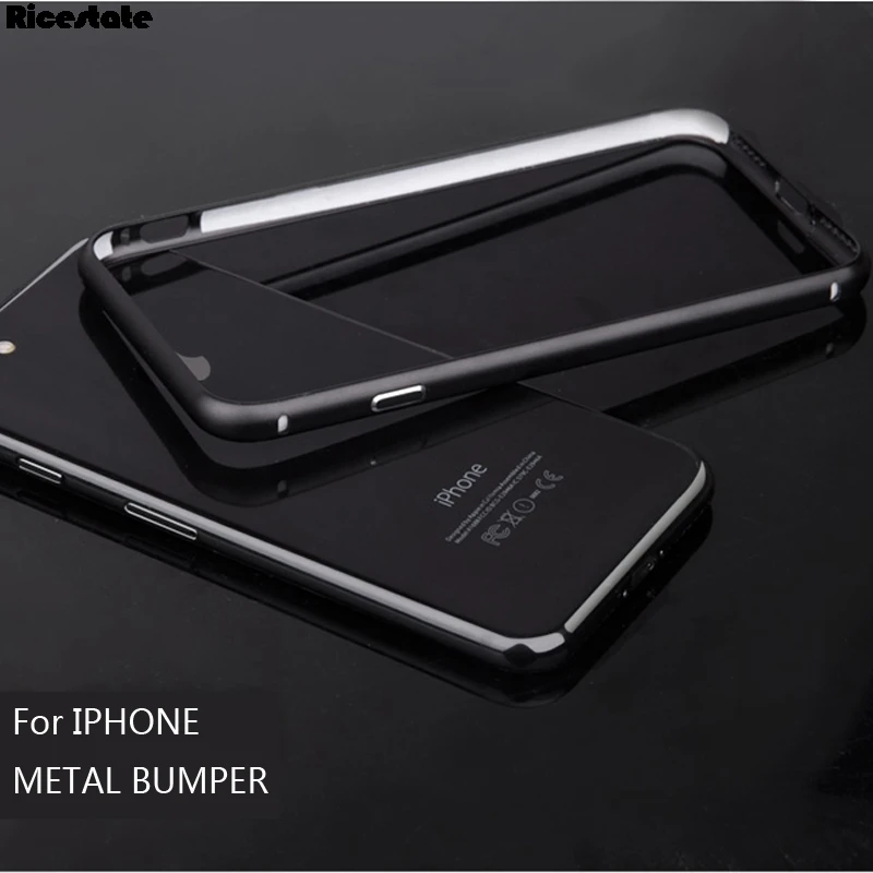 

New Fashion Aluminum Metal Bumper For iPhone 11 Pro Protective Shield Frame For iphone X XS MAX XR 5 6 7 8 Plus frame case bmper