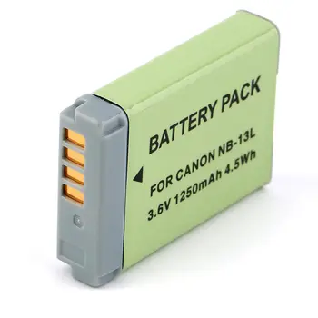

GTF 1250mAh NB-13L NB13L Digital Camera Battery for Canon PowerShot G5X G7XG9X Mark II SX620 SX720 SX730 HS Rechargeable Battery