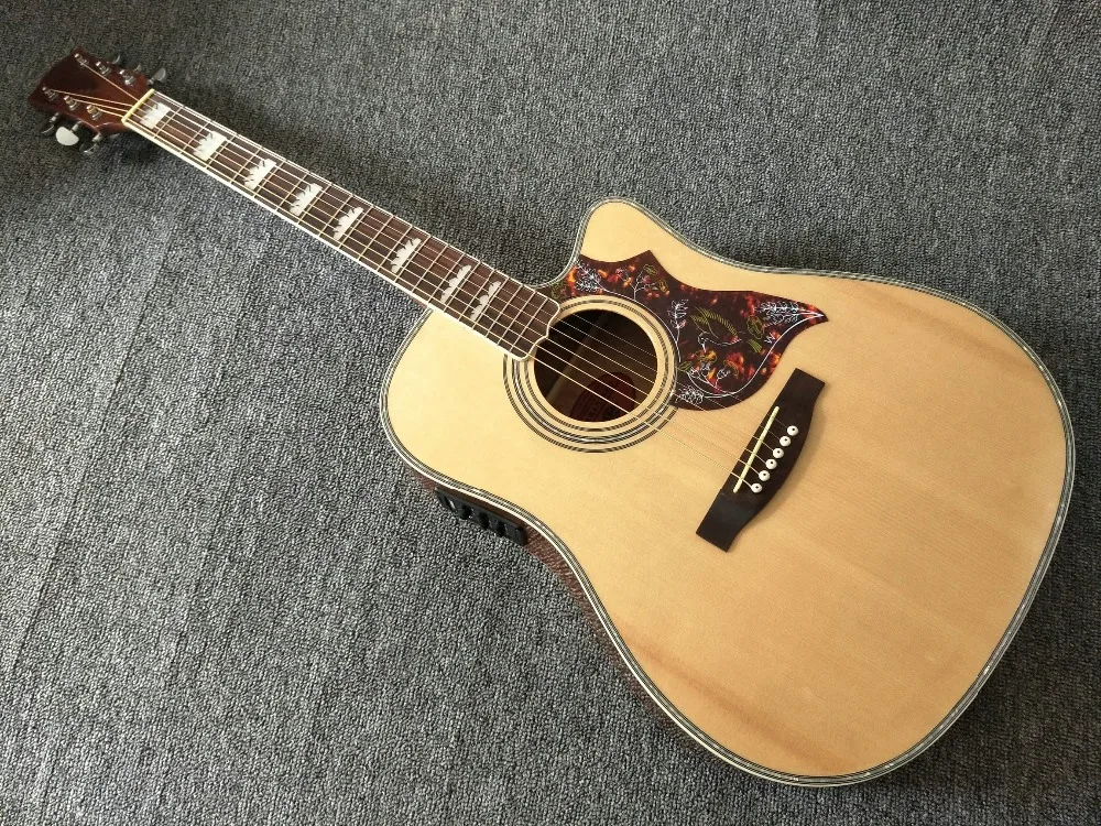 

deluxe acoustic guitar with fishman pickups acoustic electric guitar