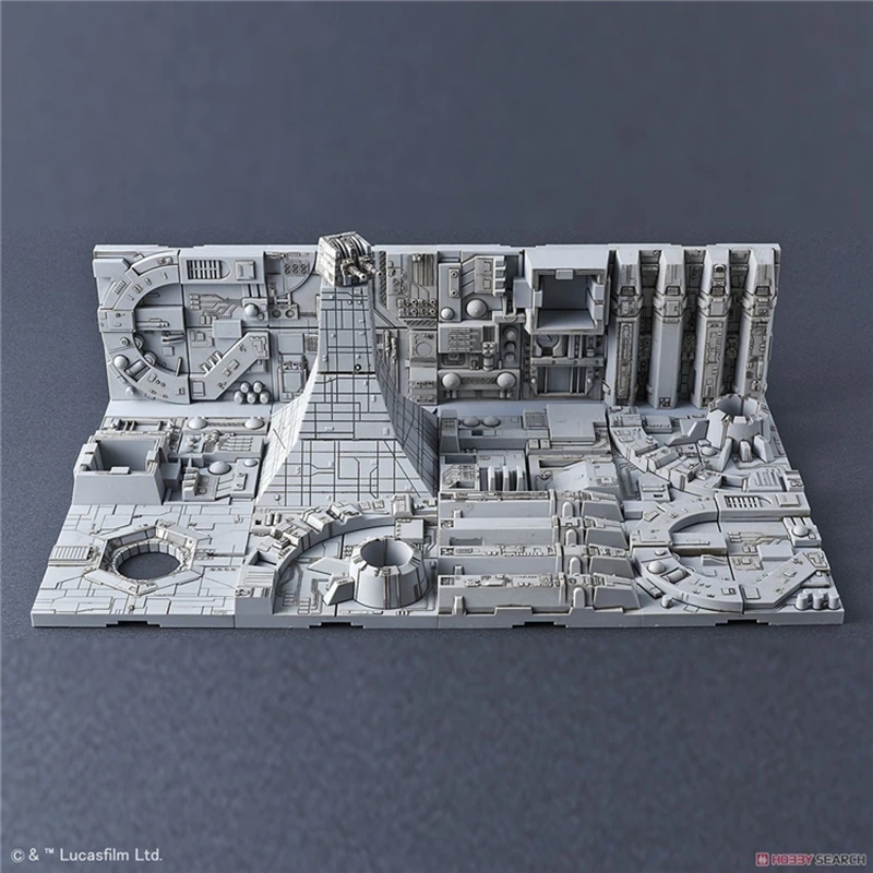 

Original BANDAI Star Wars Vehicle THE LAST JEDI MODEL Death Star Attack Set PVC Figure Brinquedos Dolls Toys Figurals