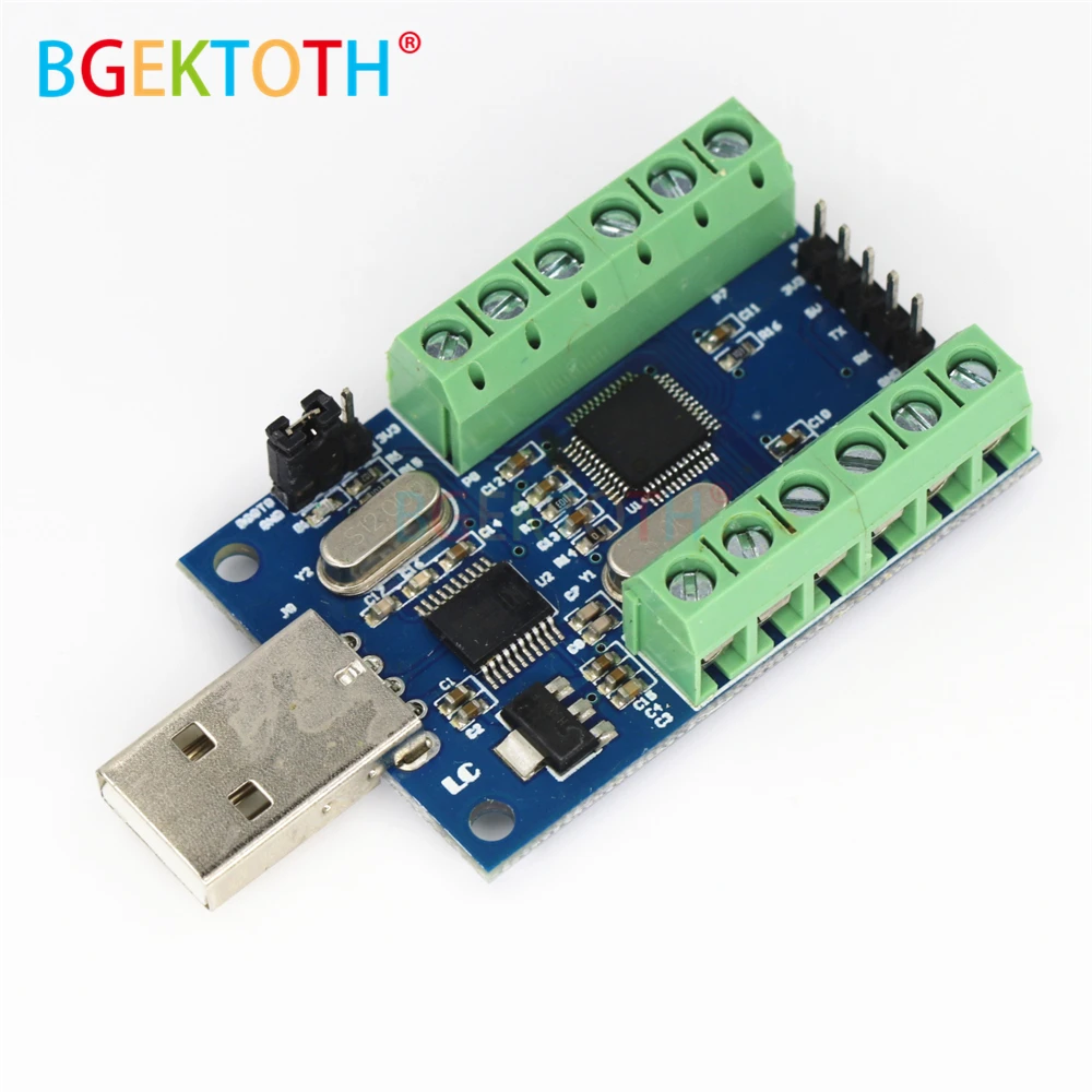 

USB 10-канальный 12-битный модуль сбора данных AD STM32 UART ADC