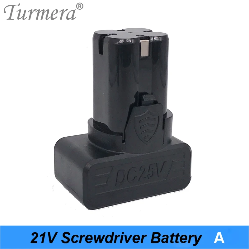 Turmera 25V 25.2V 6S 18650 pack battery mini lithium battery electric drill Cordless screwdriver battery shura shurik battery A 02