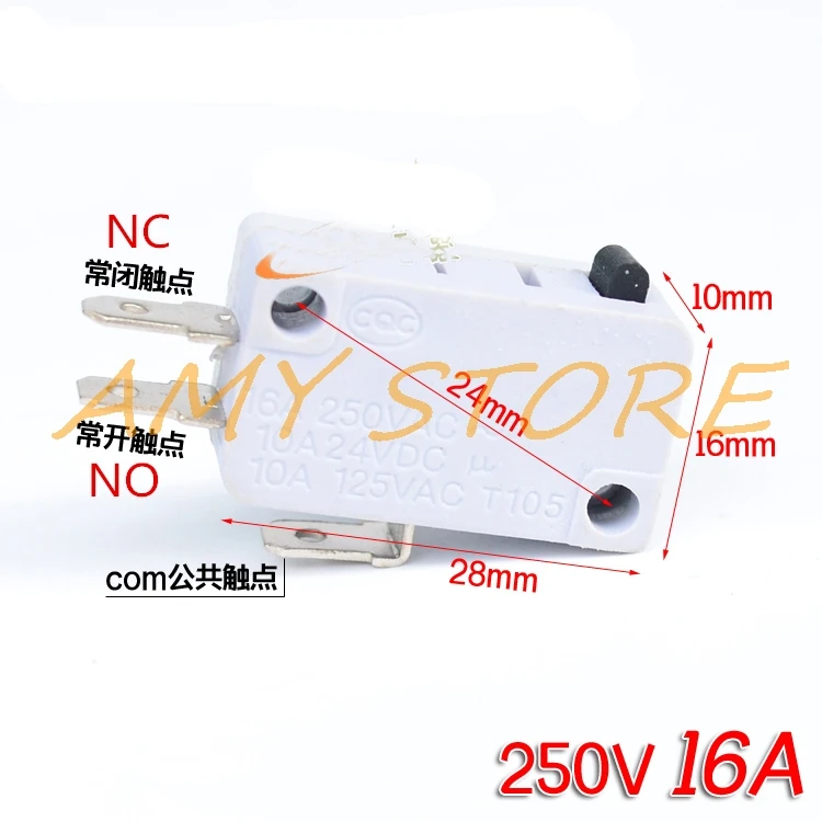 5 шт. аксессуары для электрочайника 250 В 16 А SPDT 1NO 1NC 3P|microswitch|microswitch 16a |