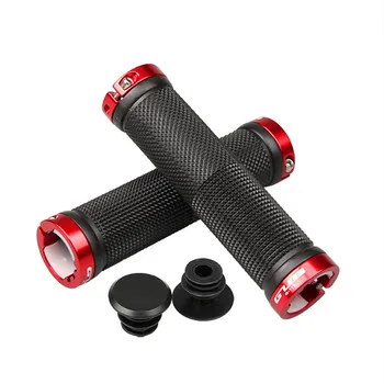 

GUB Cycling Lockable Handle Grip For Bicycle MTB Road Bike Handlebar Bicycle Grip Bike Aluminum Alloy + Rubber