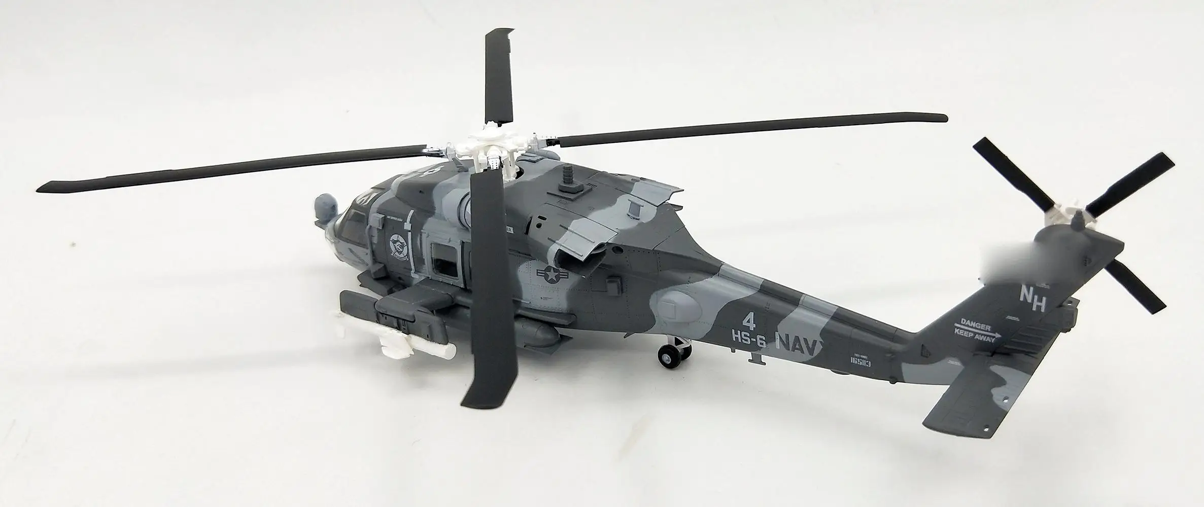 США HH-60H, NH-614 из HS-" индейцев"(конец) 1/72 готовой вертолет easy Model twin turboshaft двигателя