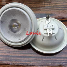 Yrank затемнения AR111 светодиодный точечные светильники 15 Вт COB QR111 G53 светодиодный лампы DC12V AC85-265V дома коммерческое освещение для магазина одежды магазины