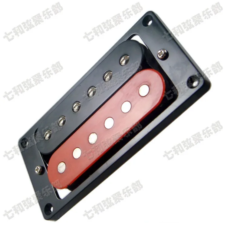 black red duplex Electric guitar Pickup Guitar parts musical