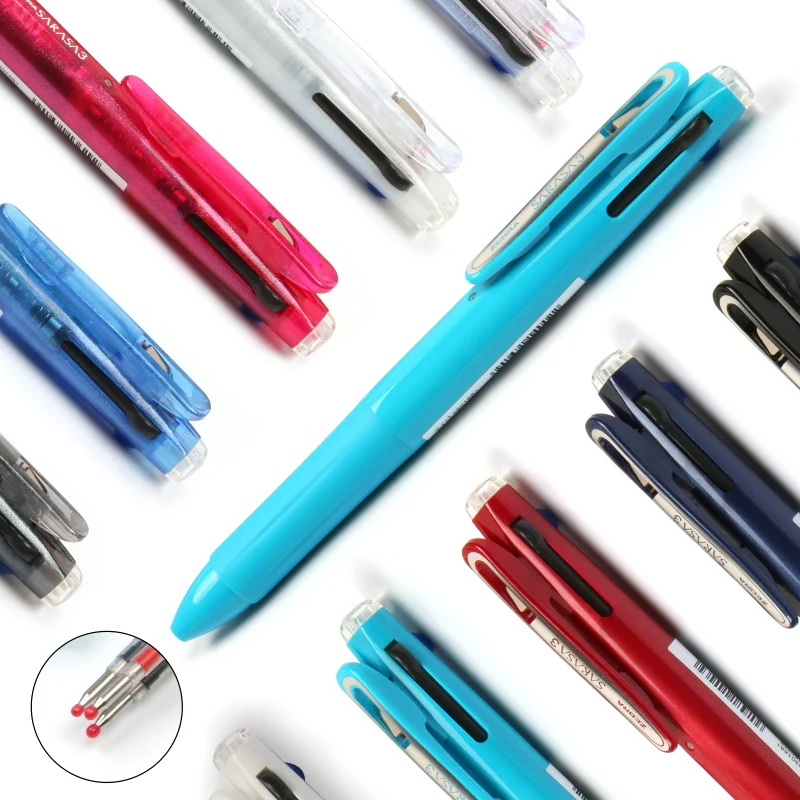 

ZEBRA 3 in 1 Gel Pens 0.5mm tip 3 color ink Multifunctional For student J3J2