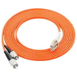 LC/UPC для FC/UPC Волоконно-оптический патч-корд Многомодовый OM1 62,5/125um Fibre канальный кабель 3,0 мм