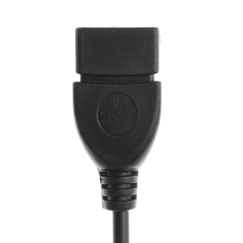 Кабель адаптер OOTDTY 20 см 3 5 мм штекер Jack к USB 2 0 Женский автомобильный стерео AUX